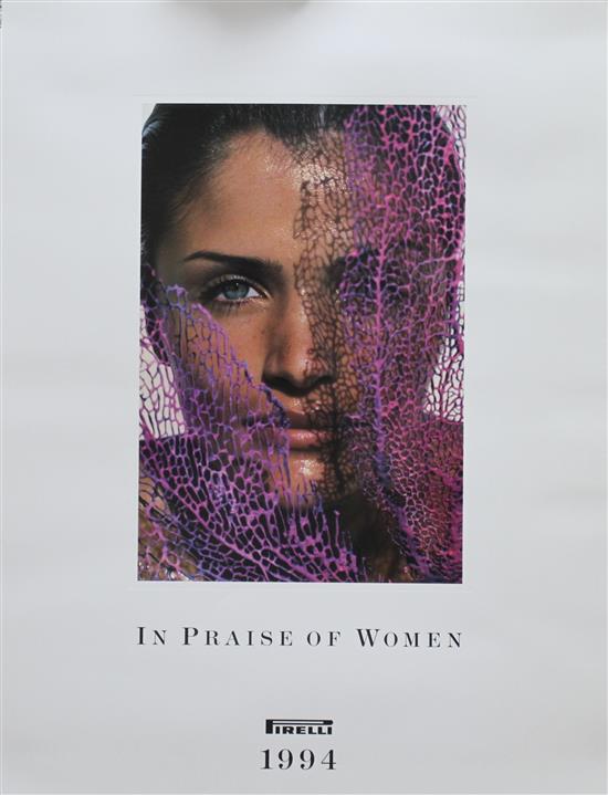 A 1994 Pirelli calendar, mint in box